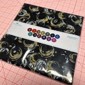 SALE Expressions Batiks Kinetic Energy Layer Cake 10&quot; Stacker Bundle - Riley Blake - 42 piece Precut Pre cut - Quilting Cotton Fabric