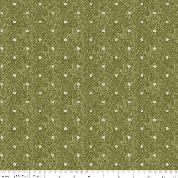 Last Piece! 1.5 yard Piece! Pre Quilted Floral Polka Dot Modern