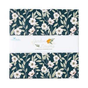 SALE Garden Dreams Layer Cake 10&quot; Stacker Bundle - Riley Blake Designs - 42 piece Precut Pre cut - Floral - Quilting Cotton Fabric