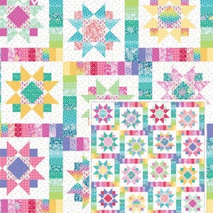 SALE Aurelia Quilt PATTERN Precut Friendly Pattern - Riley Blake INSTRUCTIONS Only
