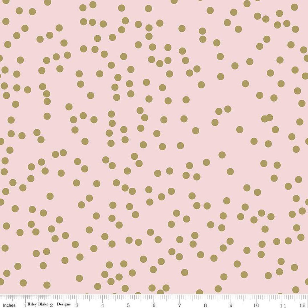 CLEARANCE Monthly Placemats 2 January Confetti SC13921 Blush SPARKLE