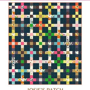 SALE Josie's Patch Quilt PaTTERN CKQ-2417 - Sarah Sumbera - Catnap - Moda Fabrics - INSTRUCTIONS Only - 10" Stacker Friendly