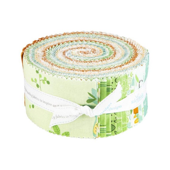 Jelly Roll Fabric Strips for Quilting Precut Floral Cotton Fabric Strip  Bundle for Crafts Spring Color Jelly Rolls for Quilting Precuts Cloth  Quilts