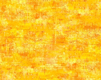 Vibe Mottled Blender 30663 Gold S - QT Fabrics - Textured Splotched Spotted -Quilting Cotton Fabric