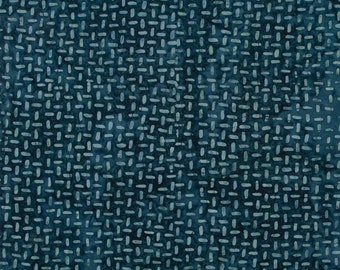 DEAL Batiks Expressions Bayou Blues BTHH League - Riley Blake Designs - Hand-Dyed Tjaps Print - Quilting Cotton