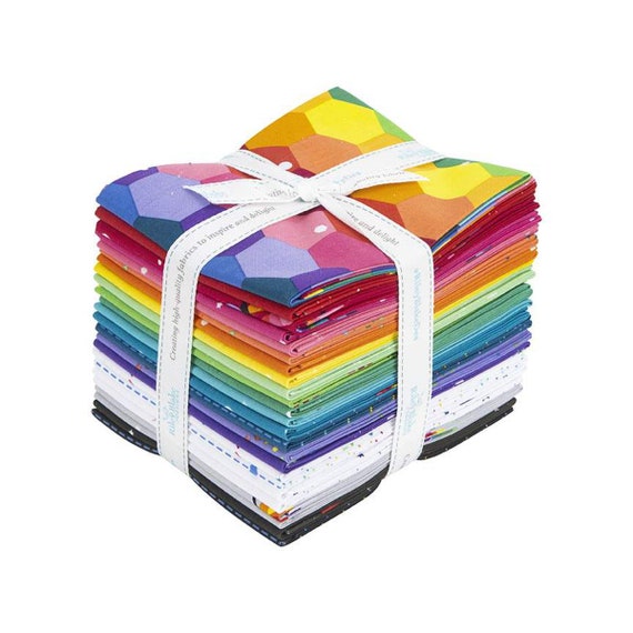 Rainbow Medley 10 Piece Fat Quarter Bundle Rainbow Medley 10 Piece Fat Quarter Bundle