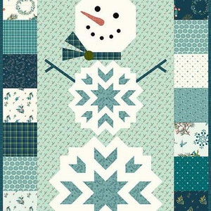 SALE Frosty Wall Hanging PATTERN P157 by Sandy Gervais - Riley Blake Designs - INSTRUCTIONS Only - Snowman