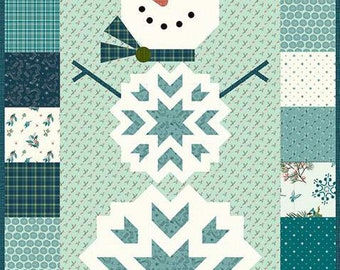 SALE Frosty Wall Hanging PATTERN P157 by Sandy Gervais - Riley Blake Designs - INSTRUCTIONS Only - Snowman