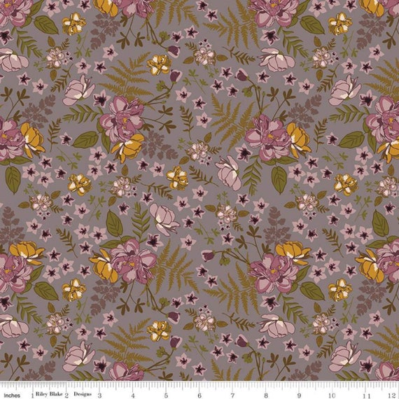 Sonnet Dusk Main Floral in Rose Sonnet Dusk Main Floral in Rose