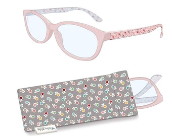 SALE Lori Holt +3.00 Stitchy Readers ST-24603 - Riley Blake Designs - Reading Glasses Soft Case
