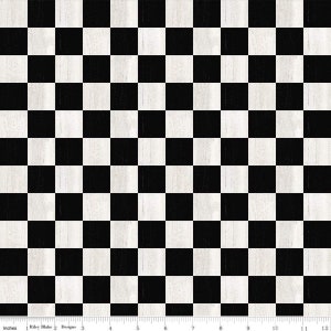 Ambesonne Checkered Fabric by The Yard, Empty Checkerboard  Wooden Seem Mosaic Texture Image Chess Game Hobby Theme, Stretch Knit Fabric  for Clothing Sewing and Arts Crafts, 1 Yard, Pale Brown