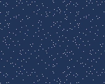 SALE Blossom Navy - Riley Blake Designs - Blue - Quilting Cotton Fabric