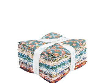 Floral Nostalgia Quarter Bundle 15-Piece - Riley Blake -  Precut - Liberty Fabrics - Quilting Cotton Fabric