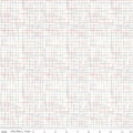 DEAL Gunny Sack Patriotic - Riley Blake Designs - Cream Red Blue Lines - Lori Holt - Quilting Cotton Fabric