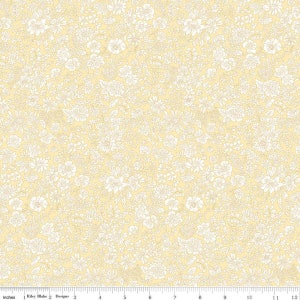 SALE Emily Belle Collection 01666421A Magnolia - Riley Blake Designs - Floral Flowers - Liberty Fabrics - Quilting Cotton Fabric