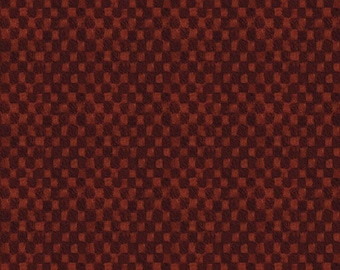 Por amor a la naturaleza, tela de algodón para acolchado, diseño de cuadros, color burdeos, C11374, Riley Blake Designs