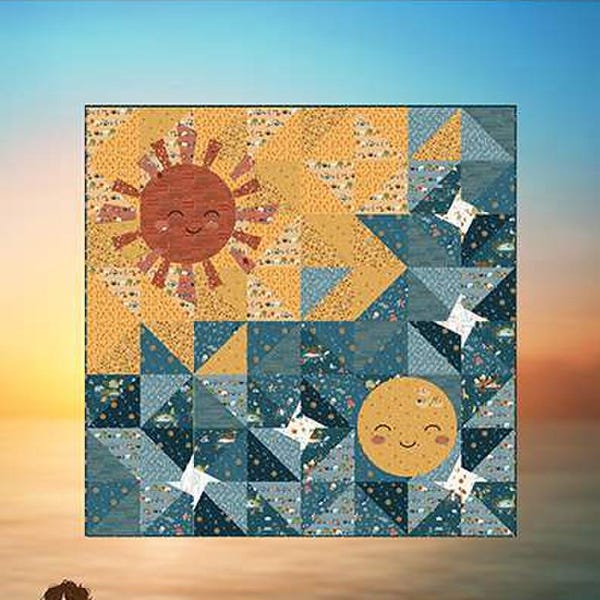 SALE Let There Be Light Quilt PATTERN - Jennifer Long - Riley Blake Designs - Instructions Only