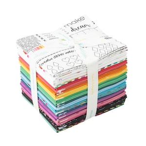 SALE Make Fat Quarter Bundle 25 pieces - Riley Blake Designs - Pre cut Precut - Quilting Cotton Fabric