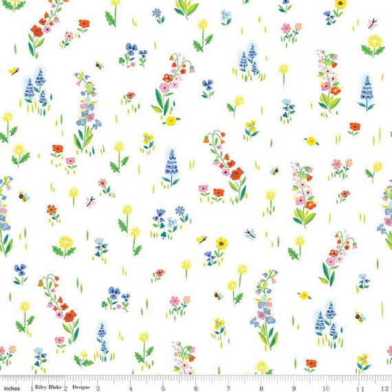 100 Aker Woods: Picnic Meadow in White 100 Aker Woods: Picnic Meadow in White