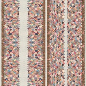 Jane Austen at Home Border Panel LARGE P10022 by Riley Blake Designs - Quilt Reproduction - Quilting Cotton Fabric - Licensed Product
