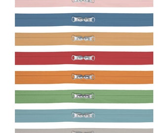Lori Holt Happy Zippers 2 ST-28239 - Riley Blake Designs - Package of 8 Assorted Colors