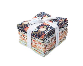 SALE Woodland Spring Fat Quarter Bundle 18 pieces - Riley Blake Designs - Pre Cut Precut - Quilting Cotton Fabric