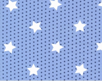 Star Spangled Stars 24171 Shining Sea - Moda Fabrics - Americana Patriotic USA United States - Quilting Cotton Fabric