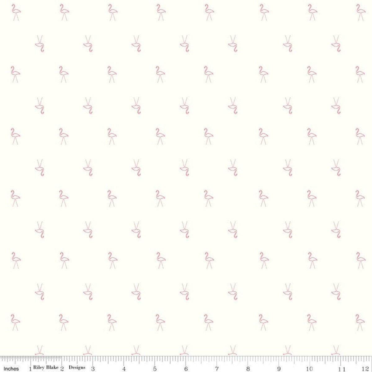 SALE Day in the Life Main C13660 Blush by Riley Blake Designs Floral  Flowers Quilting Cotton Fabric 