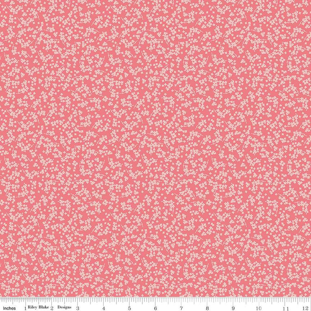 Spring Gardens Ditsy Floral C14115 Sugar Pink by Riley Blake