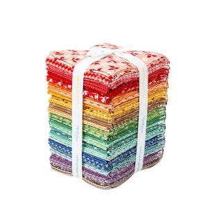 Bee Bundle Limited Edition Colors Fat Quarter Bundle 42 pieces - Riley Blake Designs - Precut - Lori Holt - Quilting Cotton Fabric