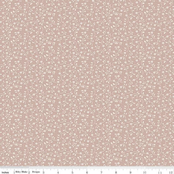 CLEARANCE Floret C675 Nutmeg Riley Blake Designs Flowers Floral  Tone-on-tone Quilting Cotton Fabric -  Canada