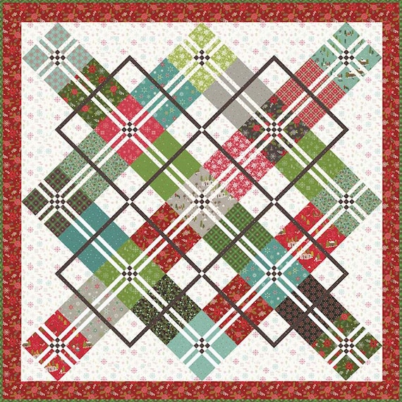 Patchwork quilt stationery stickers