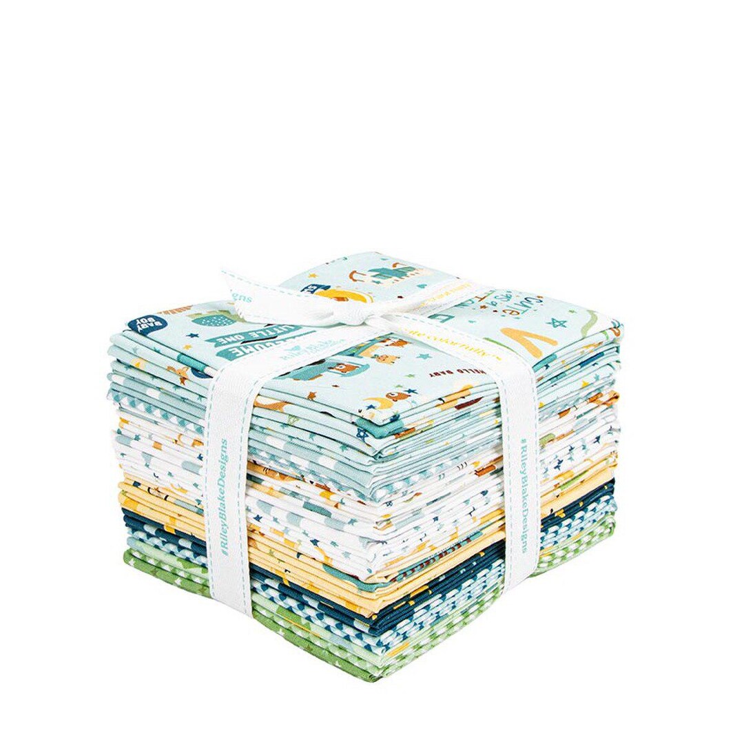 SALE Baby Boy Fat Quarter Bundle 21 Pieces - Riley Blake Designs - Pre ...