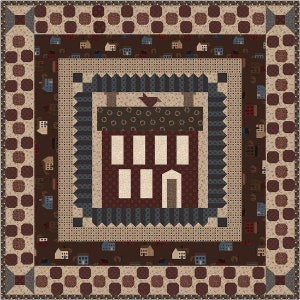 SALE Huckleberry Haven Quilt PATTERN P197 by Karen Walker - Riley Blake Designs - INSTRUCTIONS Only - Strong Beginner