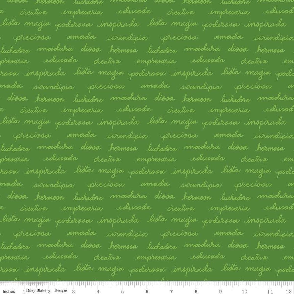 CLEARANCE Eleanor Apparel C11711 Emerald - Riley Blake Designs - Mexico  Mexican Embroidered Clothes Clothing Green - Quilting Cotton Fabric