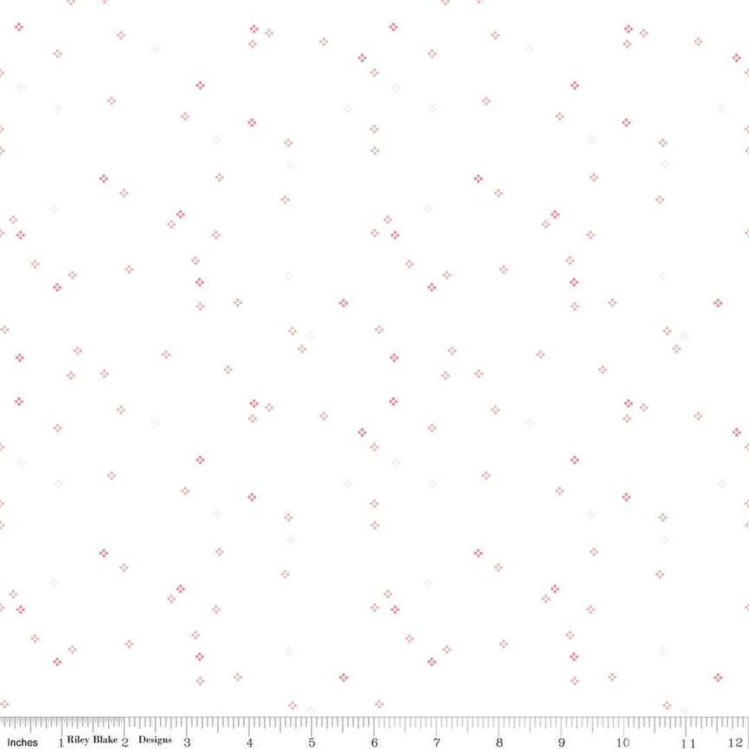 Hush Hush 2 Confetti C12874 Riley Blake Designs Low-volume 4-dot ...