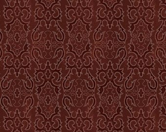 John Wayne American West Boot Stitching C16624 Marsala - Riley Blake Designs - Quilting Cotton Fabric - Licensed Product