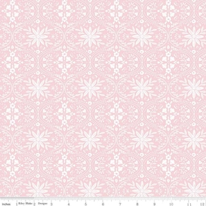 Buds & Butterflies Enchanting Garden C15352 Blush by Riley Blake Designs - Floral Flowers - Quilting Cotton Fabric