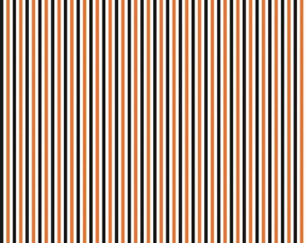 SALE 1/8" Stripe Halloween - Riley Blake Designs - One Eighth Inch Orange Black White Stripes - Quilting Cotton Fabric