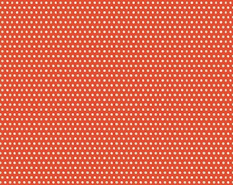 SALE Holiday Cheer Dots C13616 Red - Riley Blake Designs - Christmas Irregular Polka Dots Dot Dotted - Quilting Cotton Fabric