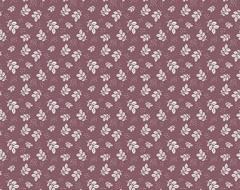 Renew Leaves Purple Plant Fabric - C17282 - Riley Blake Quilting Cotton Fabric