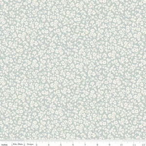 Denim Florals 01667401C Dainty Meadow C - Riley Blake Designs - Floral Flowers - Liberty Fabrics - Quilting Cotton Fabric