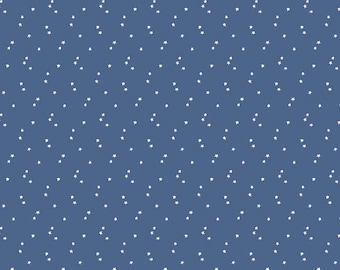SALE Seasonal Basics Stars C657 Blue - Riley Blake Designs - Americana Patriotic Independence Day Star - Quilting Cotton Fabric