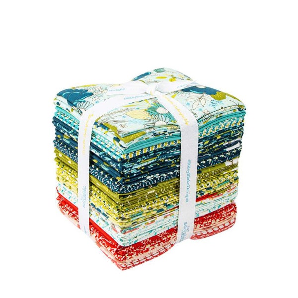 SALE Feed My Soul Fat Quarter Bundle - 30 Pieces - Riley Blake Designs - Pre cut Precut - Floral - Quilting Cotton Fabric