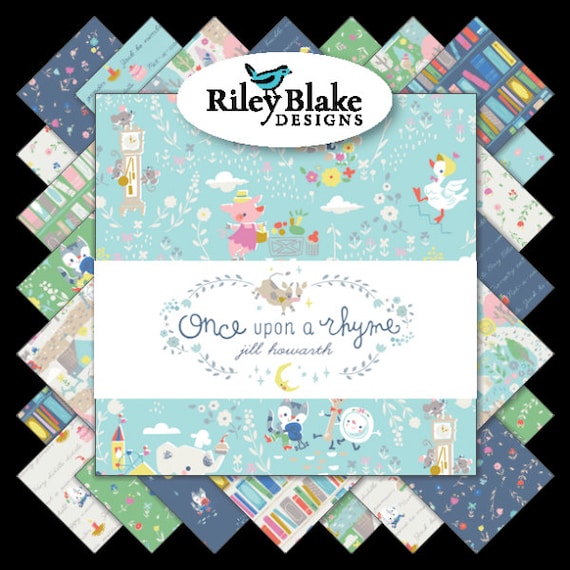 Une fois couche sur un gâteau de couche fois rime 10 » empileur Bundle - Riley Blake Designs - 42 pièce prédécoupée pré découpé - tissu de coton à courtepointe comptines bb038b Une fois couche sur un gâteau de couche fois rime 10 » empileur Bundle - Riley Blake Designs - 42 pièce prédécoupée pré découpé - tissu de coton à courtepointe comptines bb038b