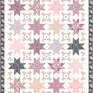 SALE Cordelia Quilt Boxed Kit KT-15350 by Cayla Naylor Design - Riley Blake - Pattern Fabric - Quilting Cotton Fabric