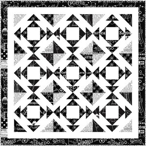 SALE Cups and Saucers Quilt PATTERN P149 by J. Wecker Frisch - Riley Blake Designs - INSTRUCTIONS Only - Piecing