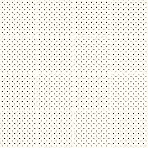 OFERTA Tela de algodón para patchwork con lunares negros planos sobre fondo crema - Riley Blake - Lunares - Tela de algodón para patchwork