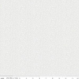 SALE Floret C675 Off White - Riley Blake Designs - Flowers Floral Tone-on-Tone - Quilting Cotton Fabric