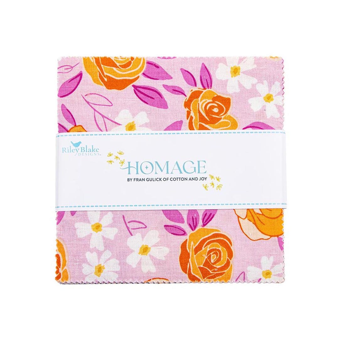 Homage Charm Pack 5" Stacker Bundle 5-17220-42 - Riley Blake Designs ...